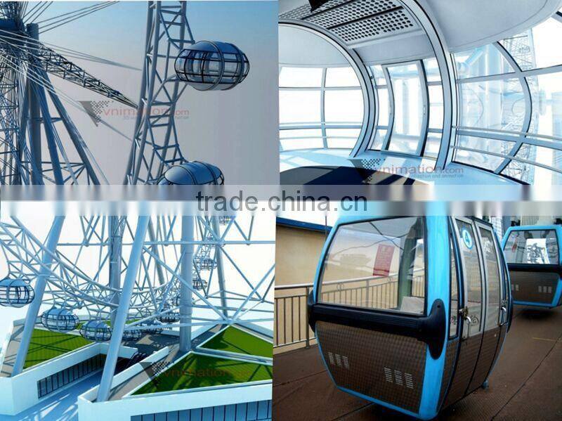 More than 10 years experience in amusement park products ferris wheel rides