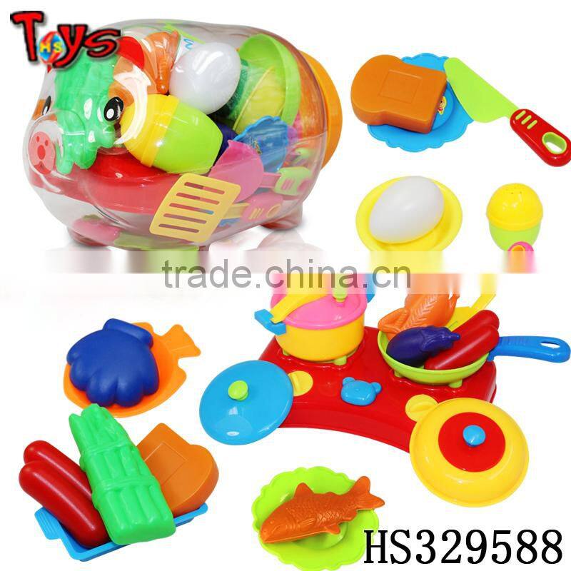 very popular!! Wholesale cheap big plastic kitchen set toy