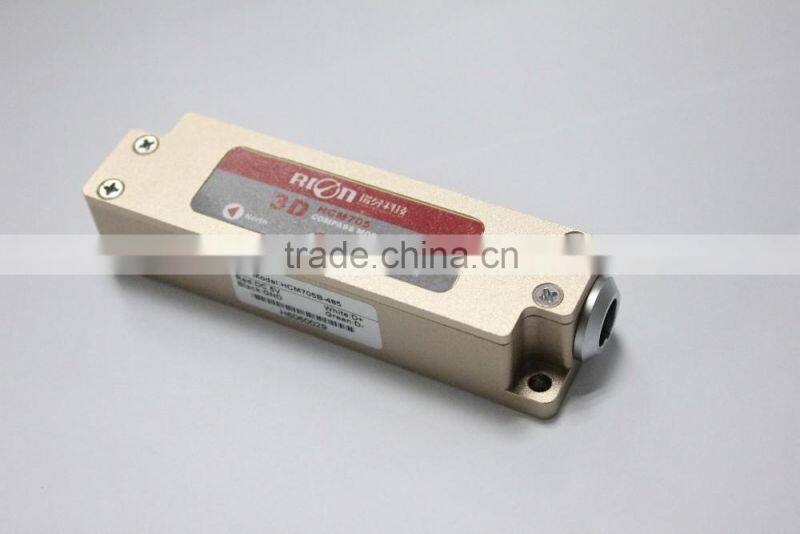 High Accuracy Tilt Compensated Gyro Electronic Compass Small Volume IP67