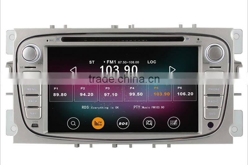 Ownice Pure Android 4.4.2 Quad Core 1.6GHz for ford car audio 2GB DDR3 Built-in Wifi