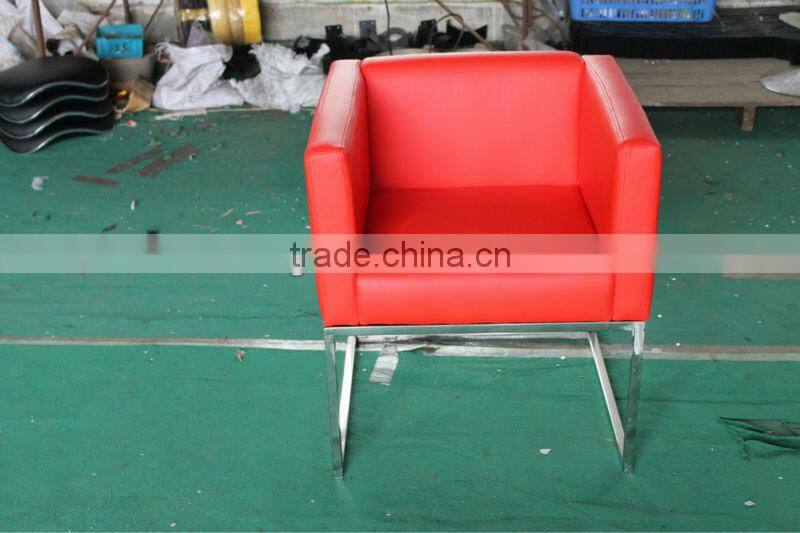 Cheap PU leather dining chair