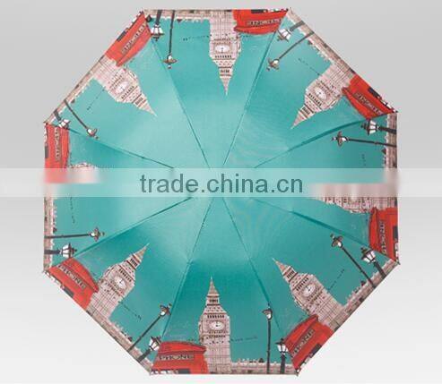 100% sunscreen fashional UPF 50+ outdoor umbrella