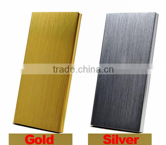 Super Quality Ultra Thin Super Slim Power Bank 12000mah Battery