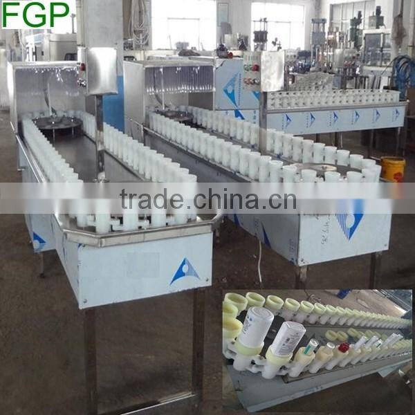 Auto water bottle rinsing filling cap sealing machine