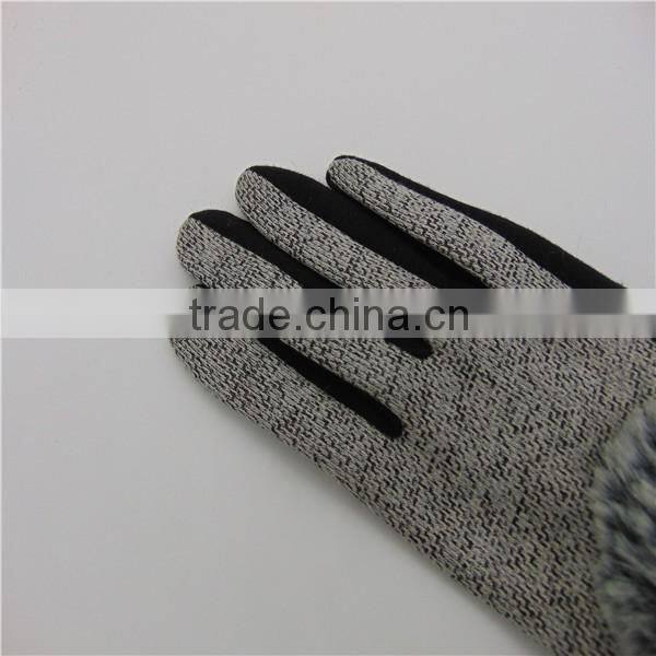 Alibaba Supplier Factory Price Smort Touchscreen Micro-velvet Hand Gloves