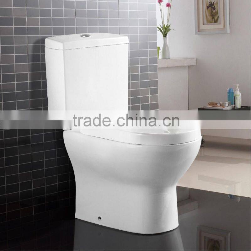 sanitary ware two piece ceramic toilet bowl