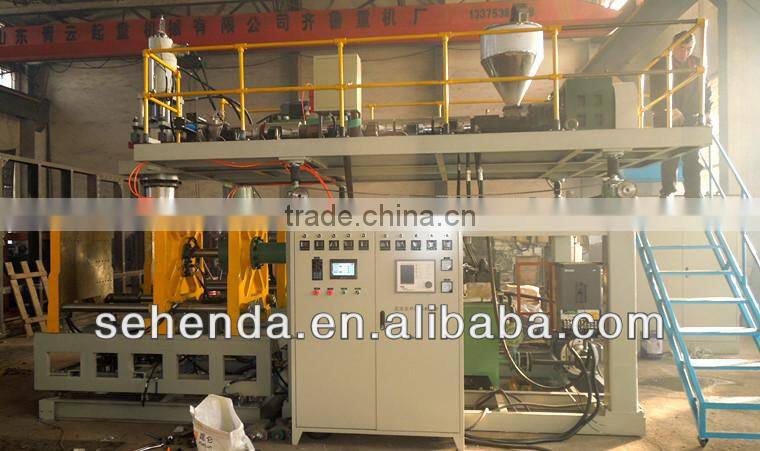 75L double station blow moulding machine for jerry can