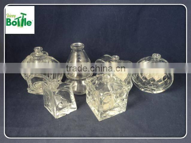 105ml square diffuser glass bottle/glass aroma diffuser bottle