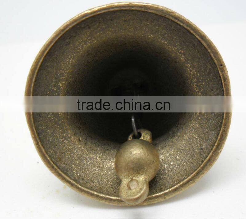2" brass small bells for decoration A8-001 with polished surface finish(A522) .