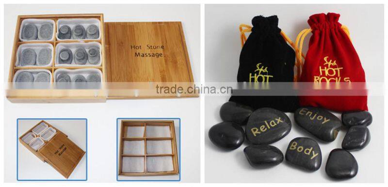 Health Care hot massage stone,Hot Stone Massage Kit