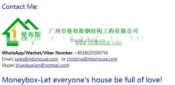 Cheap Flat Pack Prefab House Container in China Prices for Sale