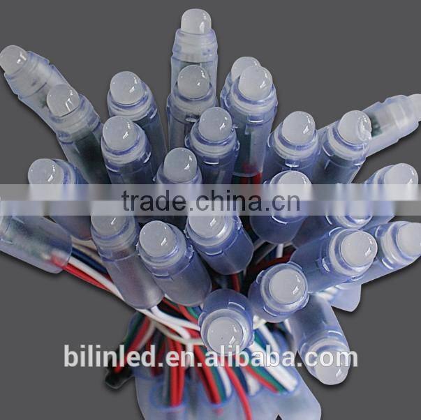 Addressable WS2811 DMX 12mm 5v waterproof RGB led pixel light