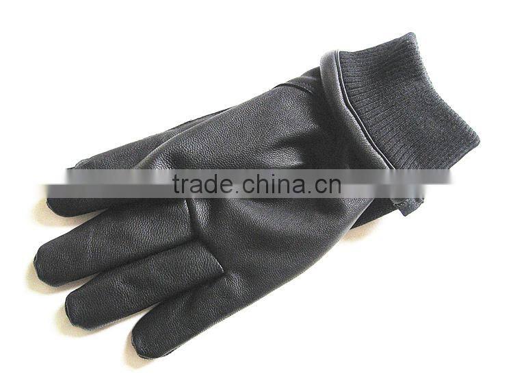 Mens Leather Work Sheepskin Gloves