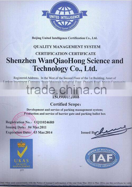 RFID&TICKET Full Height Turnstile gate CE approved