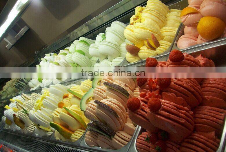 resturant business used ice cream display ice cream showcase