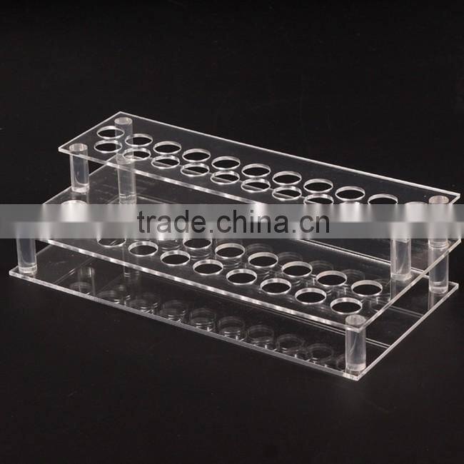 Small diameter 41 lipstick perfume acrylic lipstick display stand