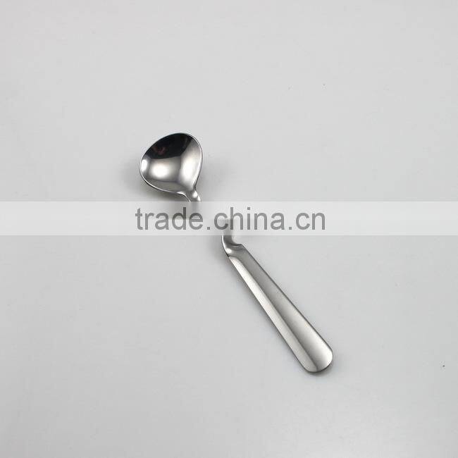 stainless steel bent teaspoon