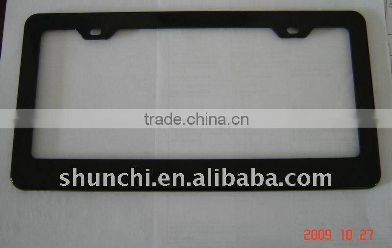 American license plate frame