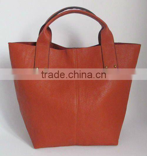Stylish PU tote ladies handbags brand