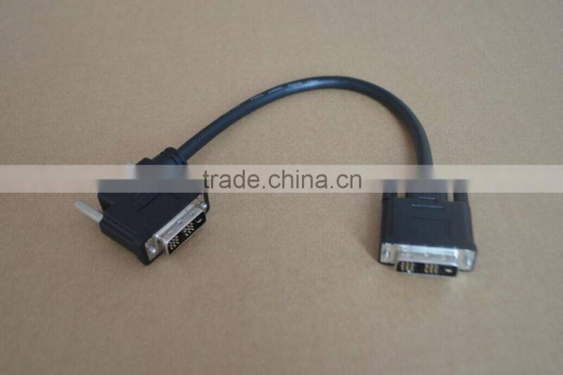 DVI-D Single Link DVI Cable Male / Male Right Angle Right 5.0 ft