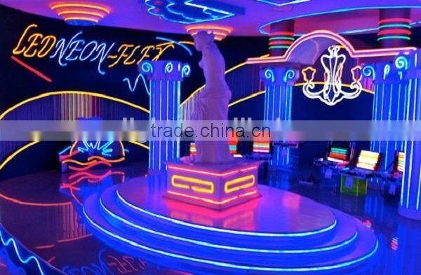 Low Power Consumption Flexible LED Neon Light with colorful decoration