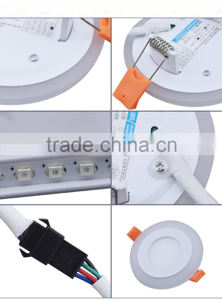 6w small led panel light Aluminum down lighting