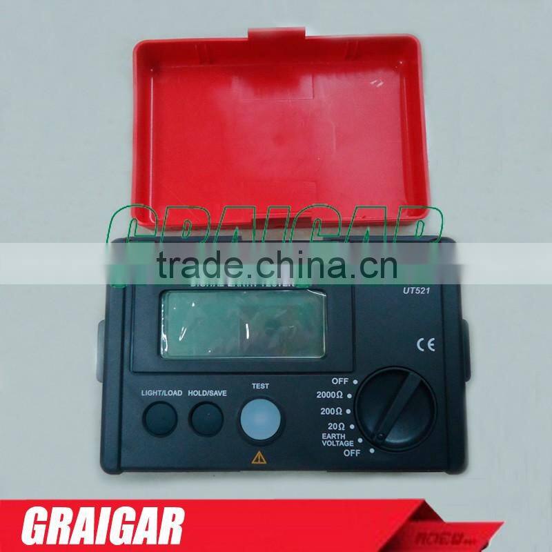 Digital Earth Ground Testers UNI-T UT521 Electrical Earth Voltage Device