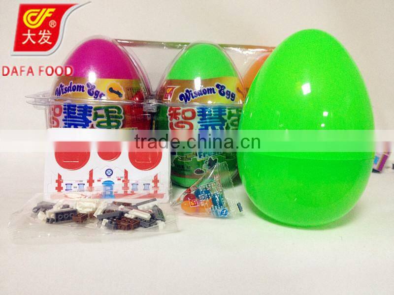 Super Wisdom surprise plastic egg kids candy toy