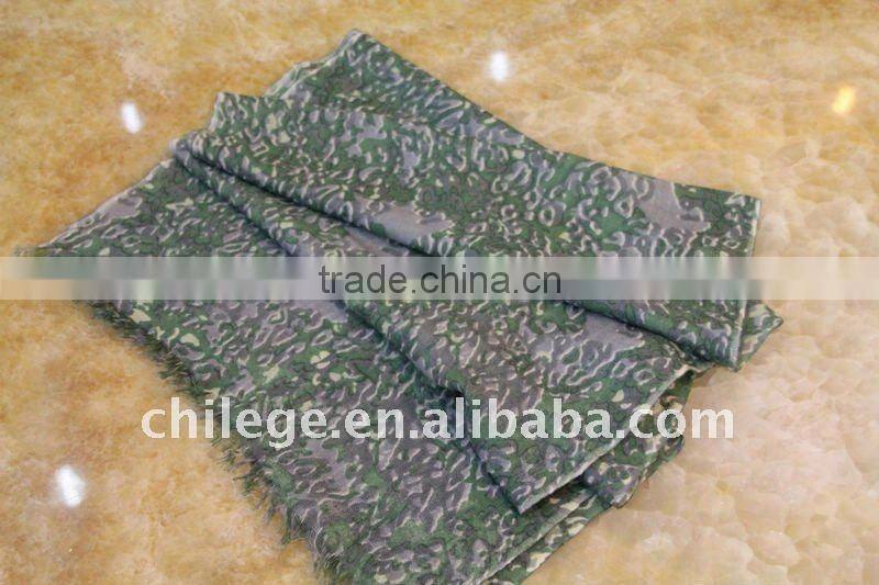 thin printed wool/silk blend scarves shawls stoles