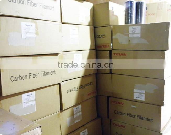 High quality lightweight carbon fiber filament yarn with small order possiblity