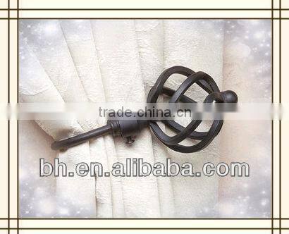 metal magnetic curtain tieback
