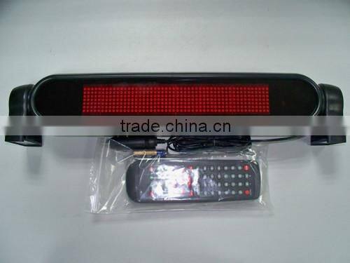 Programmble 7*50dots 12v car led running message display