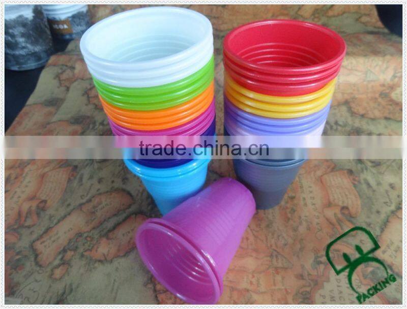 Hot sale disposable pp 150ml color cup