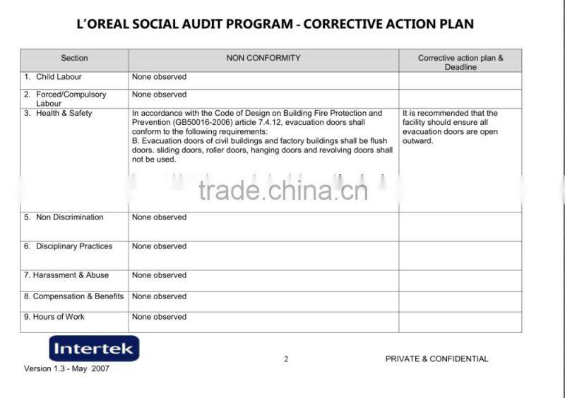 2016 newest style travel backpack bag AVON audit