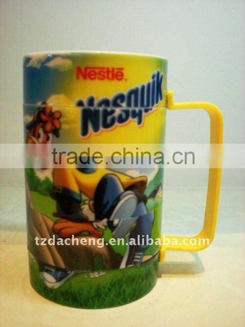 9oz Kids Plastic Puzzle Mugs with Handles