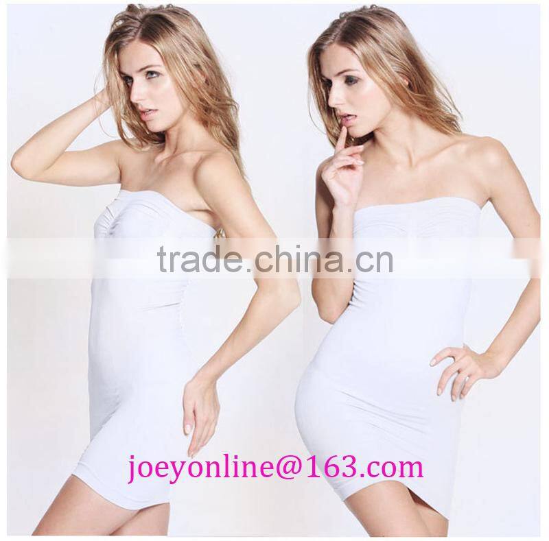 sleeveless hot sexy Seamless sharping wrap dress for women