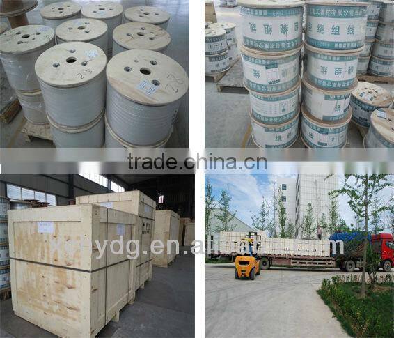 Super paper covered rectangular copper wire