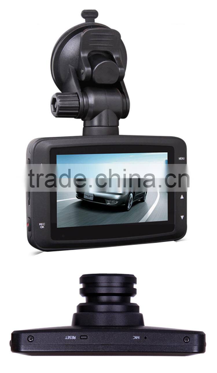 3.0'' LCD screen super wide lens 1080p manual car rear view dashboard camera hd dvr