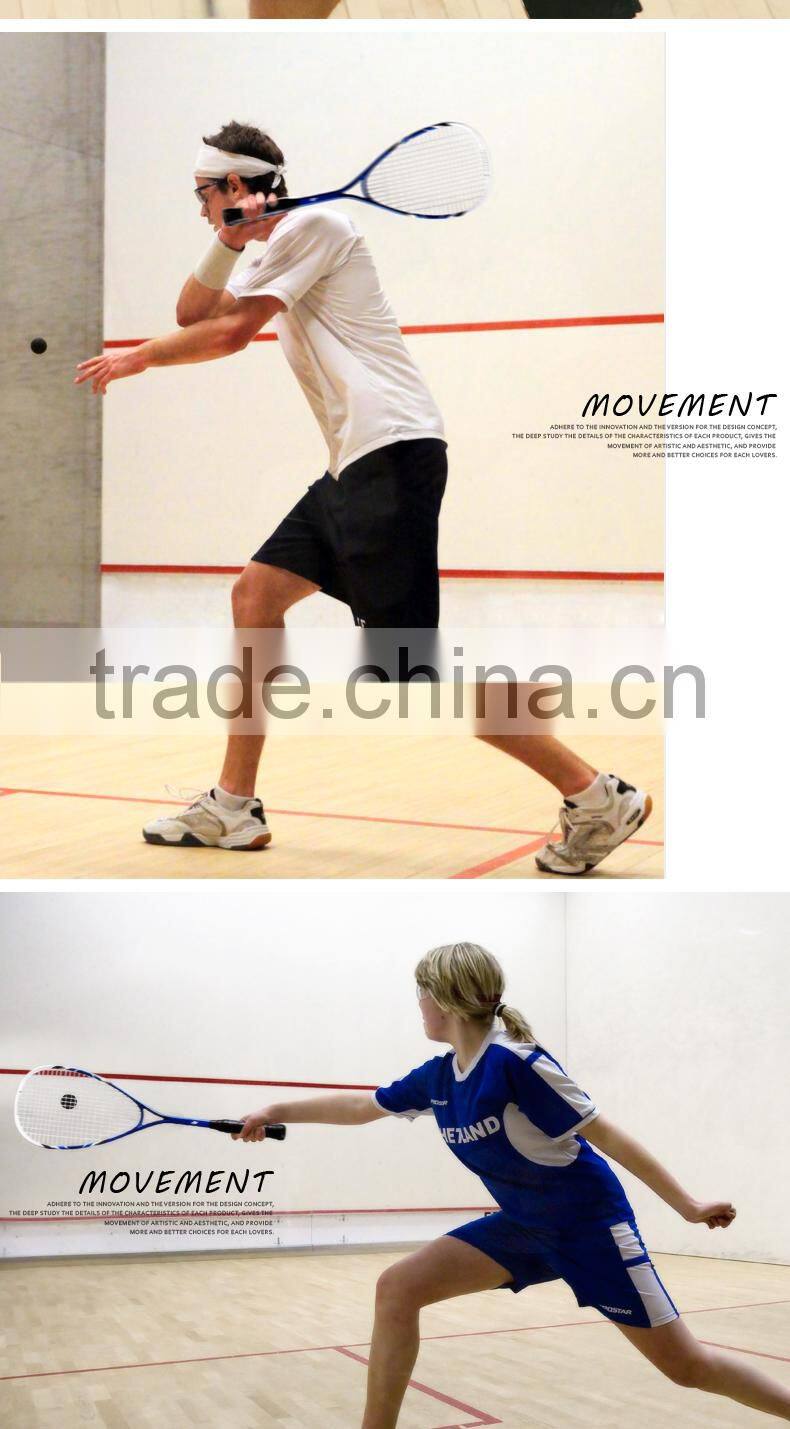 Composite Squash Racket With String and Within 3/4 Cover with Customized Logo