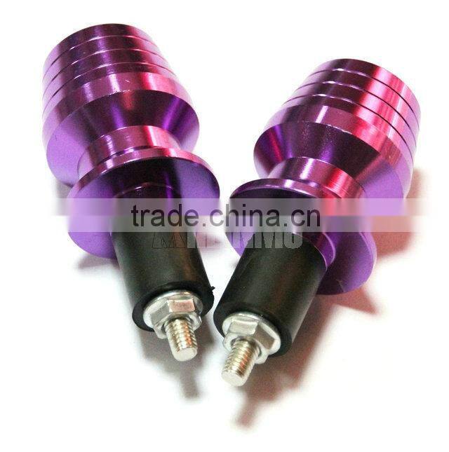 Aluminum2mm 7/8" adjustable Motorcycle Handle Hand Bar Ends Motorbike Handlebar Grips Ends