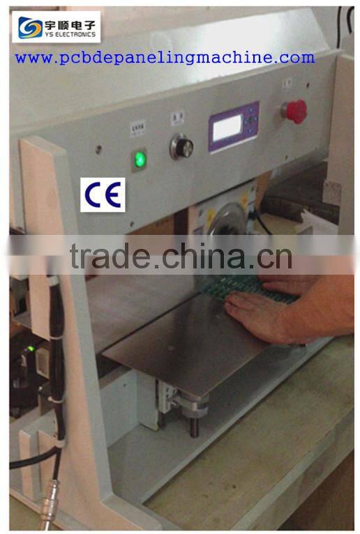 Circular blade moving PCB separator machine - YSV-1A