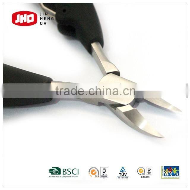Stainless steel curve tip nipper,full jar nail nipper