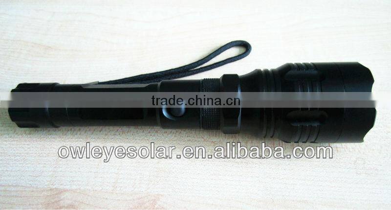 rechargeable LED flashlight/rechargeable torch