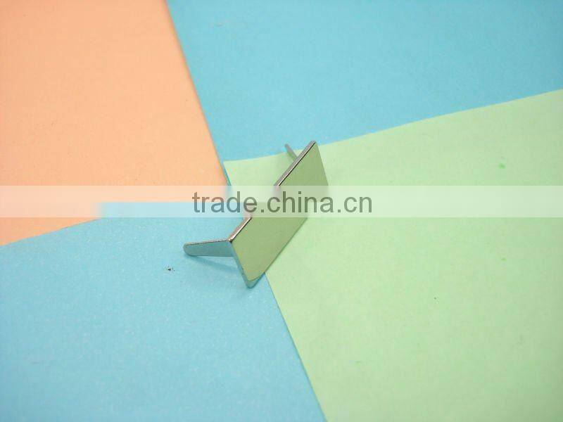 QF metal lable and bag accessories Q-2522 gumetal color