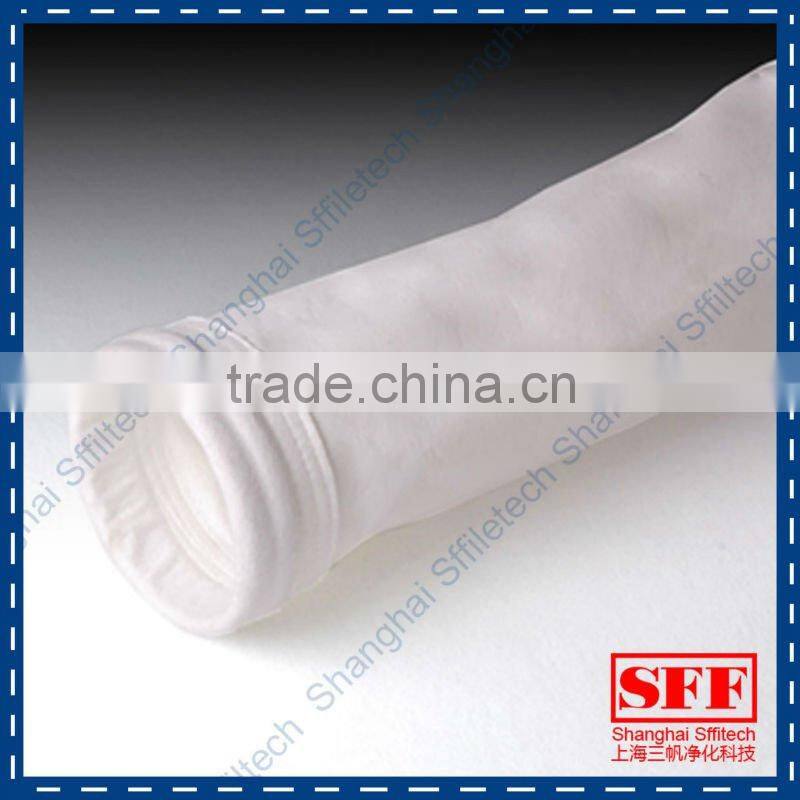 polyester dust collector filter bag filtration