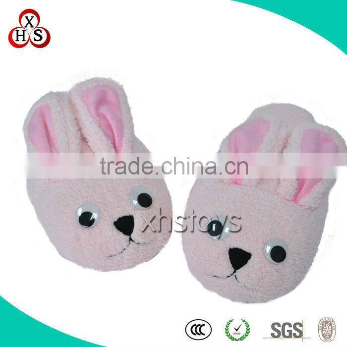 Hand Made High Quality Soft Cute plush animal duck slippers For Sale