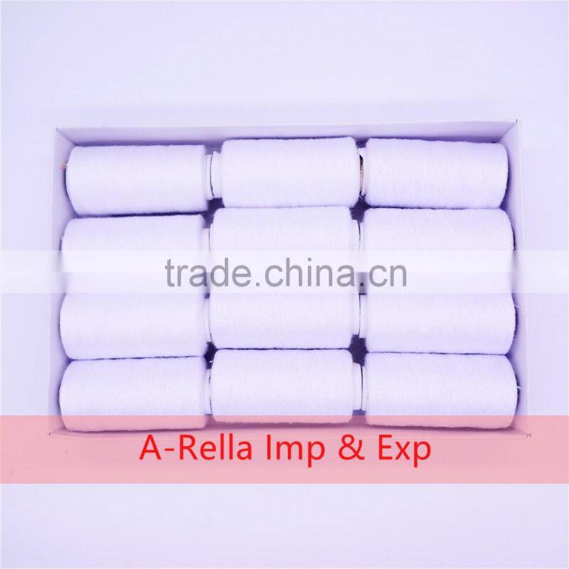 8g/cone , 402 small thread 100% spun polyester sewing thread