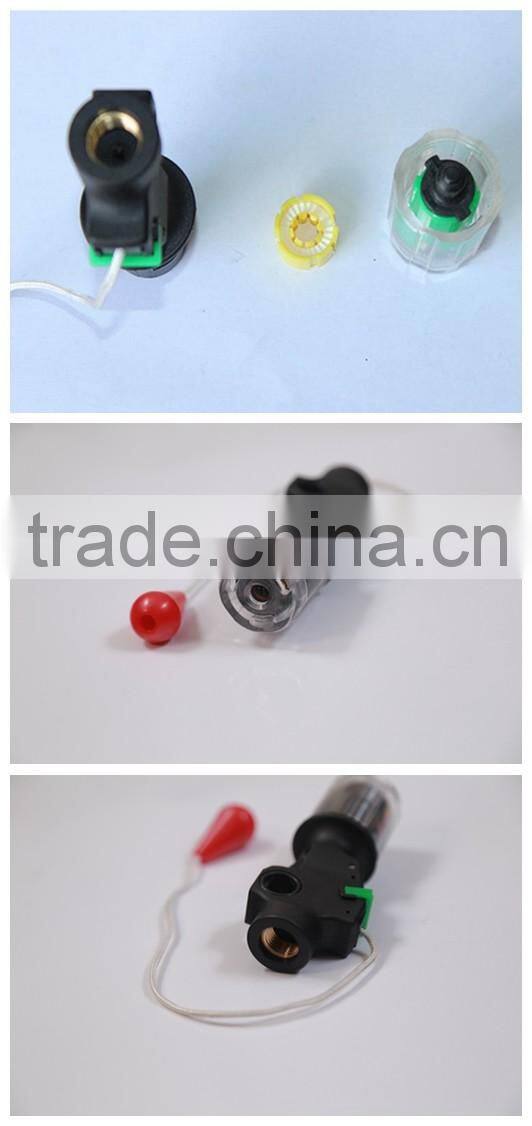 Automatic inflator with bobbin for life jaket