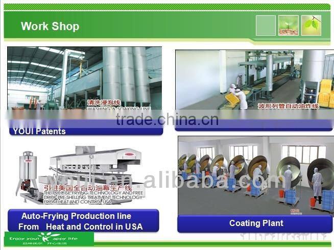 Hot Sale Wasabi Roasted Coated Peanuts Manufacturer