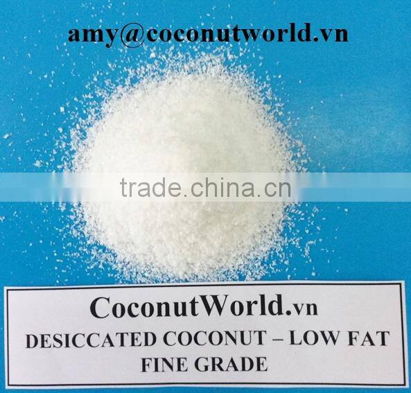 NEW CROP DESICCATED COCONUT- HIGH FAT AND LOW FAT